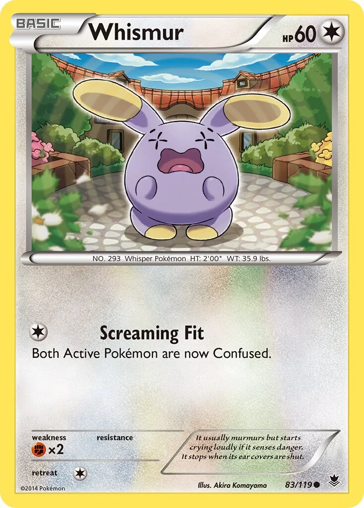 Whismur 「PHF 83/119」「EN」