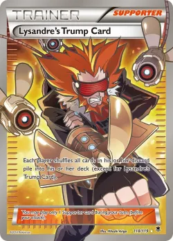 Lysandre's Trump Card 「PHF 118/119」「EN」