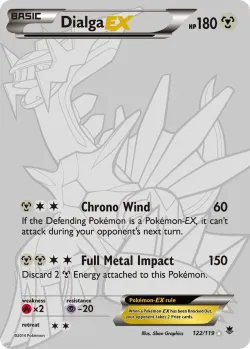 Dialga-EX 「PHF 122/119」「EN」