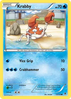 Krabby #13/119 · Pokémon