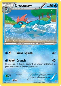 Croconaw #16/119 · Pokémon
