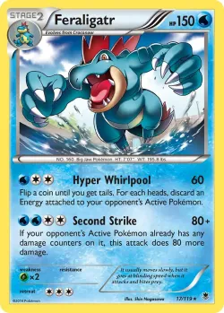 Feraligatr #17/119 · Pokémon