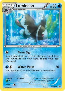 Lumineon #19/119 · Pokémon