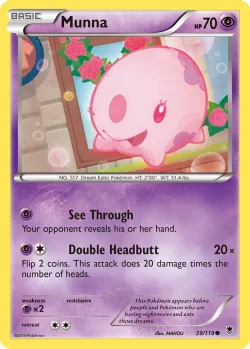 Munna #39/119 · Pokémon