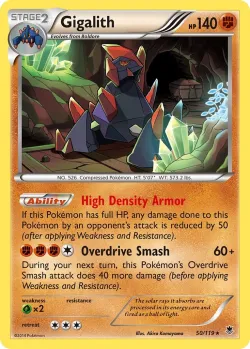 Gigalith #50/119 · Pokémon