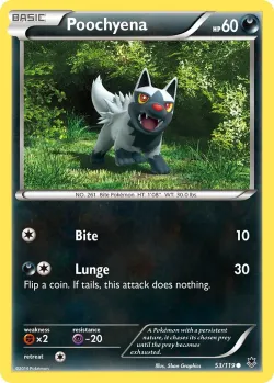 Poochyena #53/119 · Pokémon