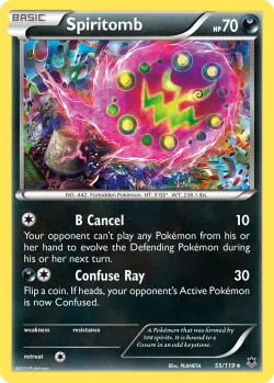 Spiritomb #55/119 · Pokémon