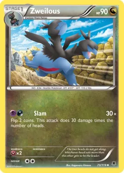 Zweilous #73/119 · Pokémon