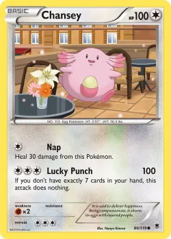 Chansey #80/119 · Pokémon