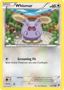 Whismur #83/119 · Pokémon