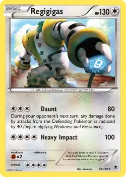 Regigigas #86/119 · Pokémon