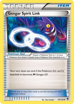 Gengar Spirit Link #95/119 · Pokémon