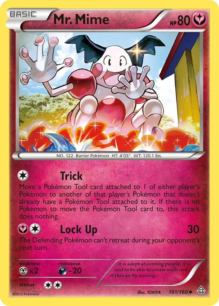 Mr. Mime 「PRC 101/160」「EN」