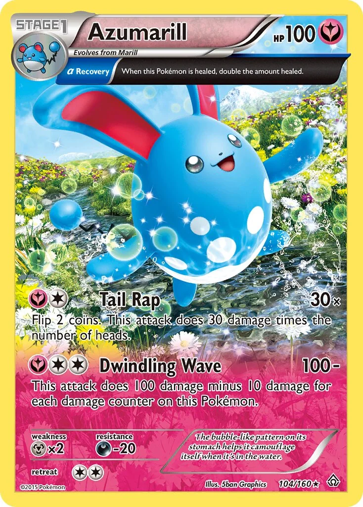 Azumarill 「PRC 104/160」「EN」
