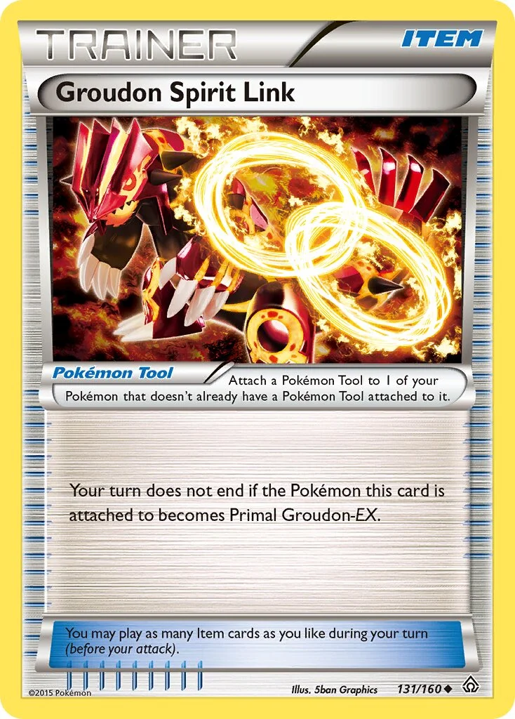 Groudon Spirit Link 「PRC 131/160」「EN」