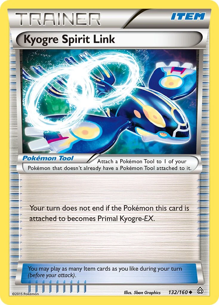 Kyogre Spirit Link 「PRC 132/160」「EN」
