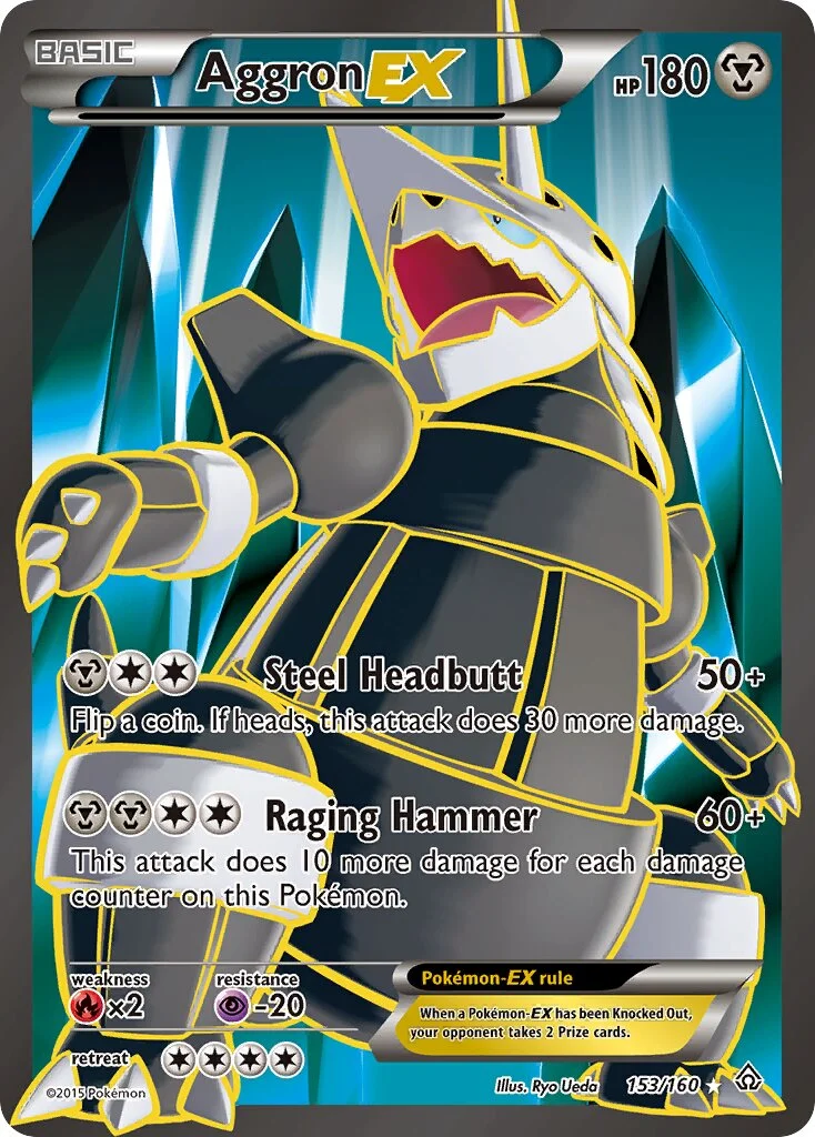 Aggron-EX 「PRC 153/160」「EN」