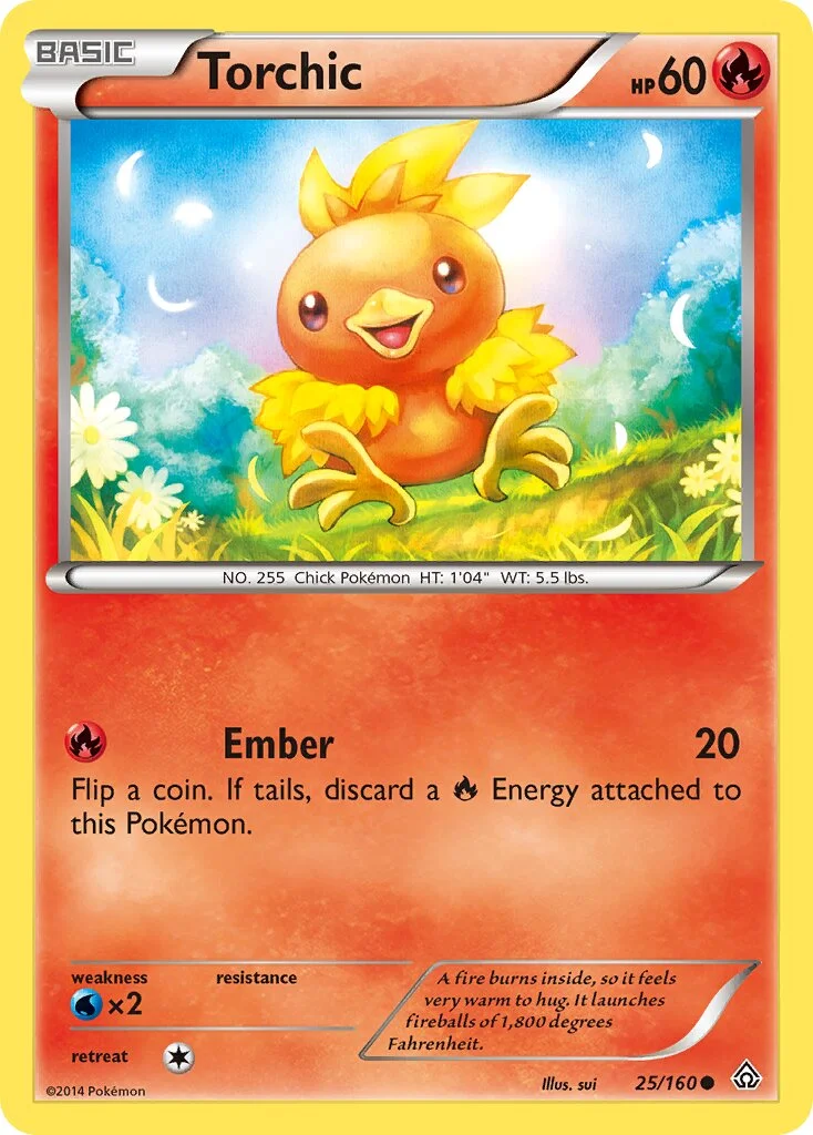 Torchic 「PRC 25/160」「EN」