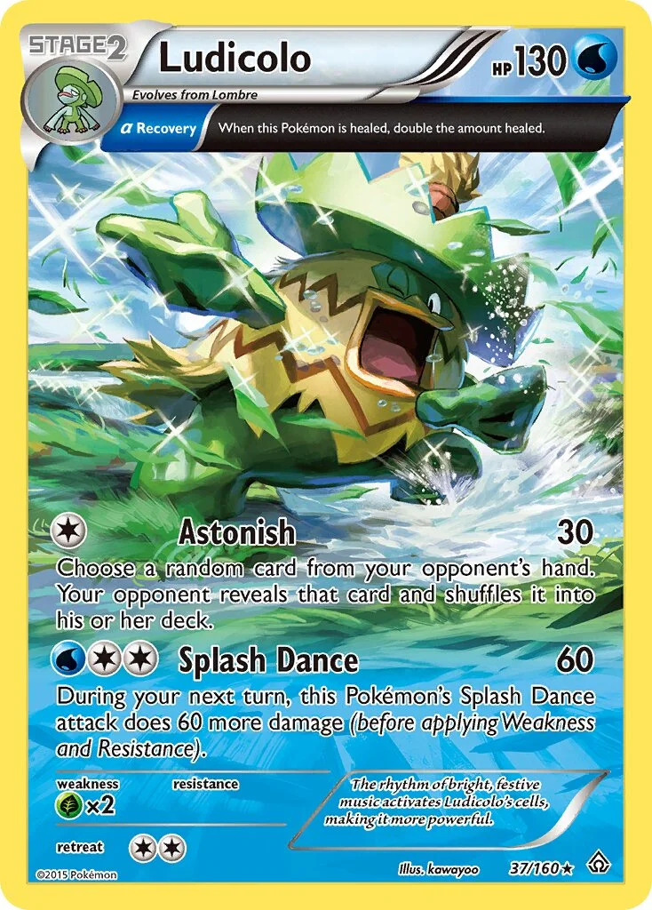 Ludicolo 「PRC 37/160」「EN」