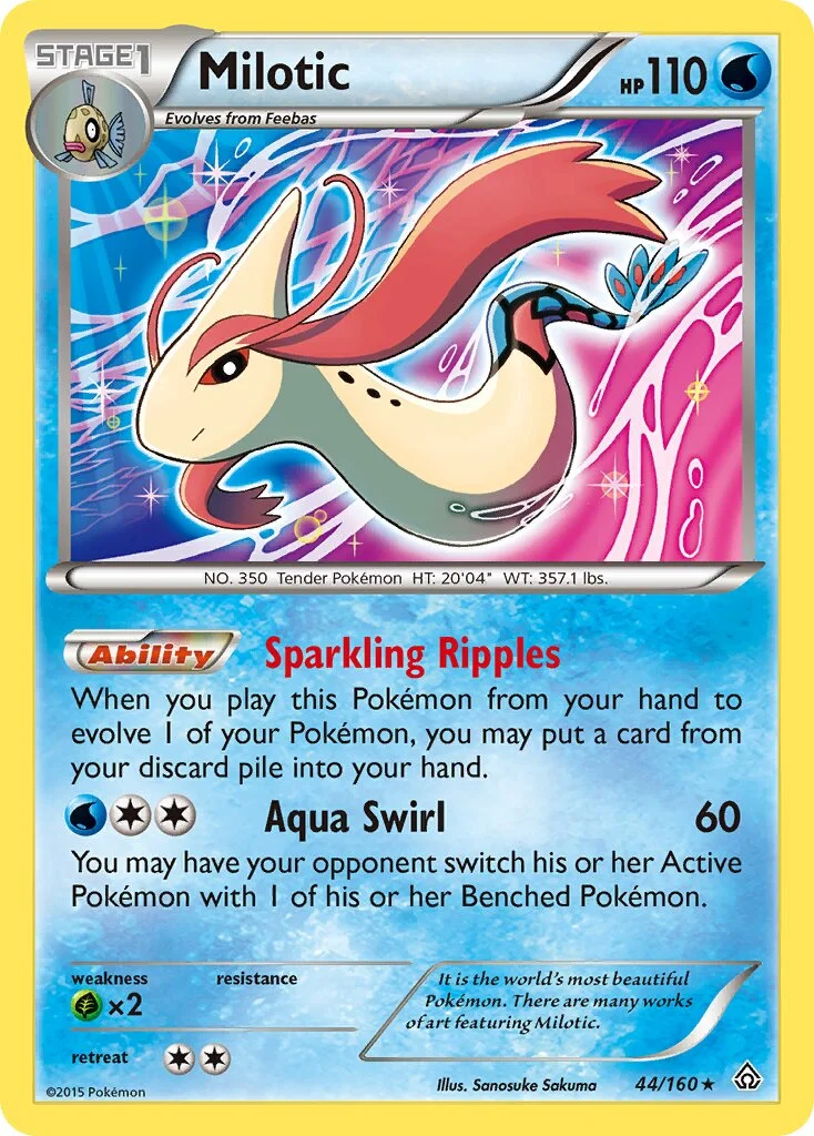 Milotic 「PRC 44/160」「EN」