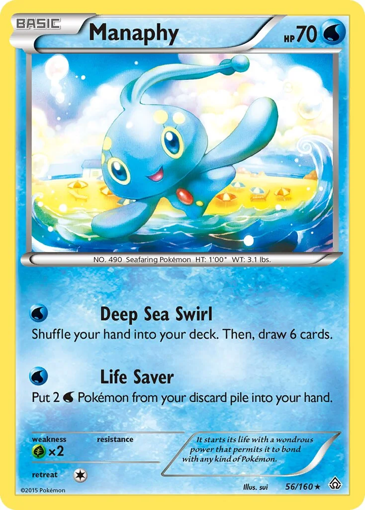 Manaphy 「PRC 56/160」「EN」