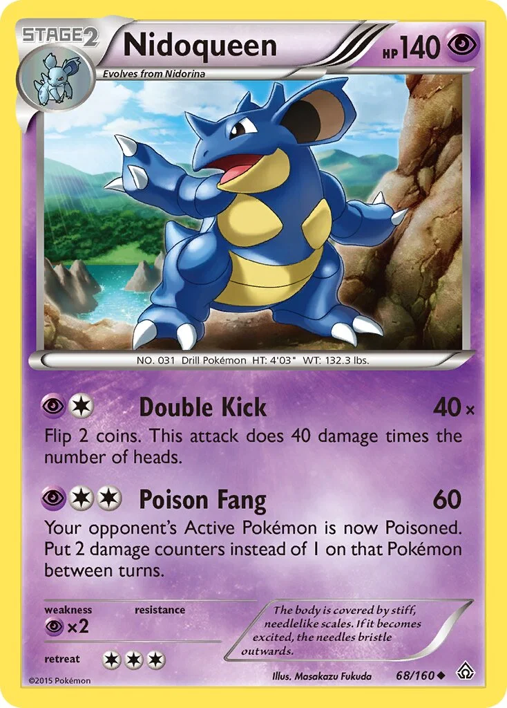 Nidoqueen 「PRC 68/160」「EN」