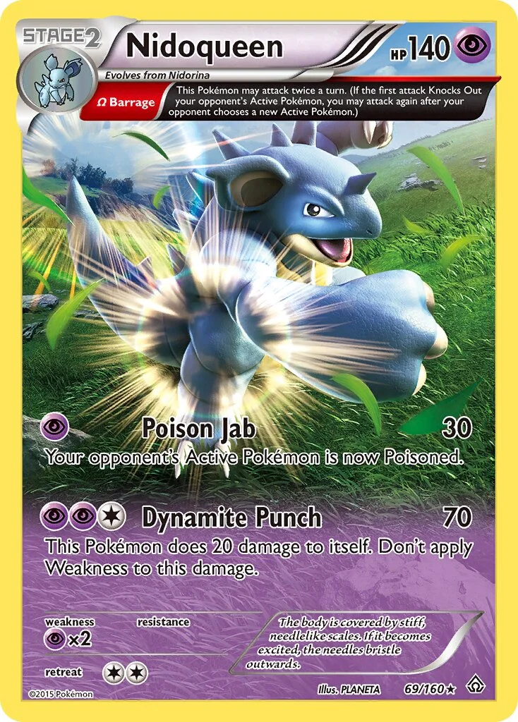 Nidoqueen 「PRC 69/160」「EN」