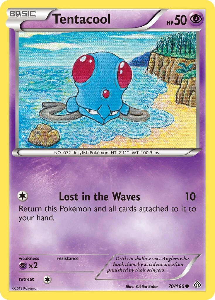 Tentacool 「PRC 70/160」「EN」