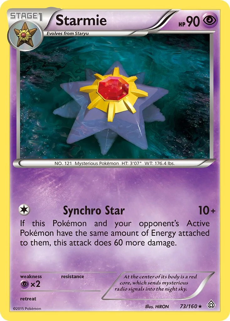 Starmie 「PRC 73/160」「EN」