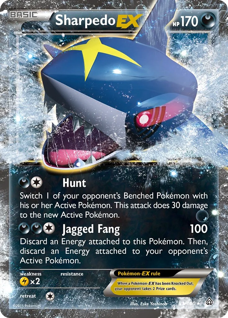 Sharpedo-EX 「PRC 91/160」「EN」