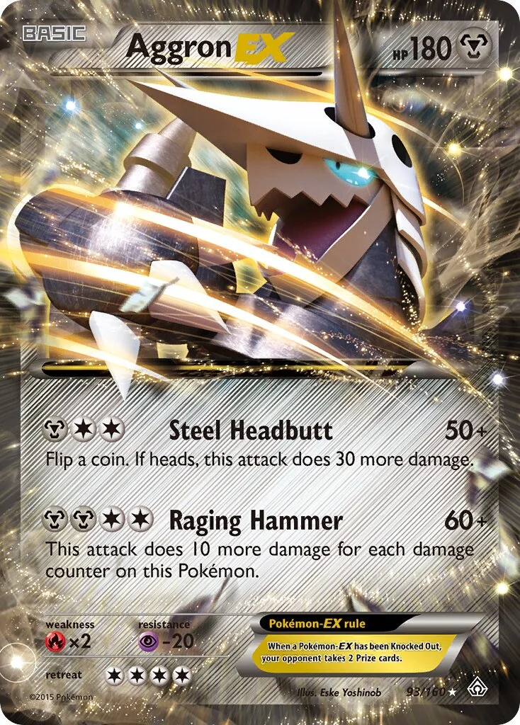 Aggron-EX 「PRC 93/160」「EN」
