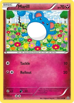 Marill #102/160 · Pokémon