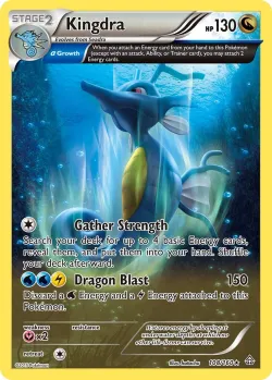 Kingdra #108/160 · Pokémon