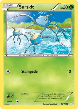 Surskit #13/160 · Pokémon