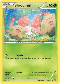 Shroomish #15/160 · Pokémon