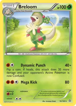 Breloom #16/160 · Pokémon