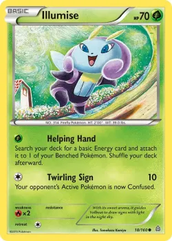 Illumise #18/160 · Pokémon