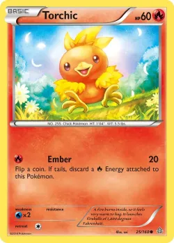 Torchic #25/160 · Pokémon