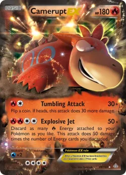 Camerupt-EX #29/160 · Pokémon