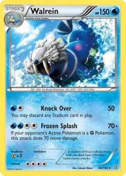 Walrein #48/160 · Pokémon