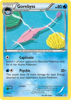 Gorebyss #51/160 · Pokémon