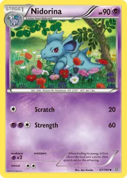 Nidorina #67/160 · Pokémon