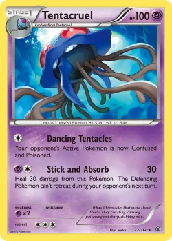 Tentacruel #72/160 · Pokémon