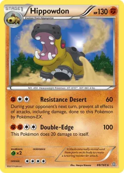 Hippowdon #88/160 · Pokémon