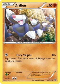 Drilbur #89/160 · Pokémon