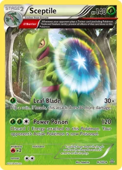 Sceptile #9/160 · Pokémon