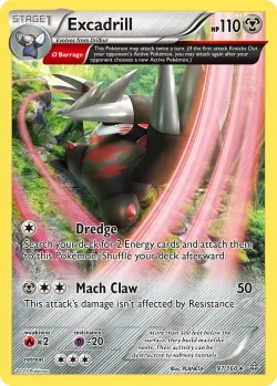 Excadrill #97/160 · Pokémon