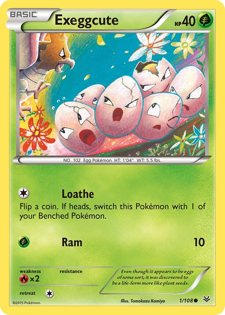 Exeggcute 「ROS 1/108」「EN」