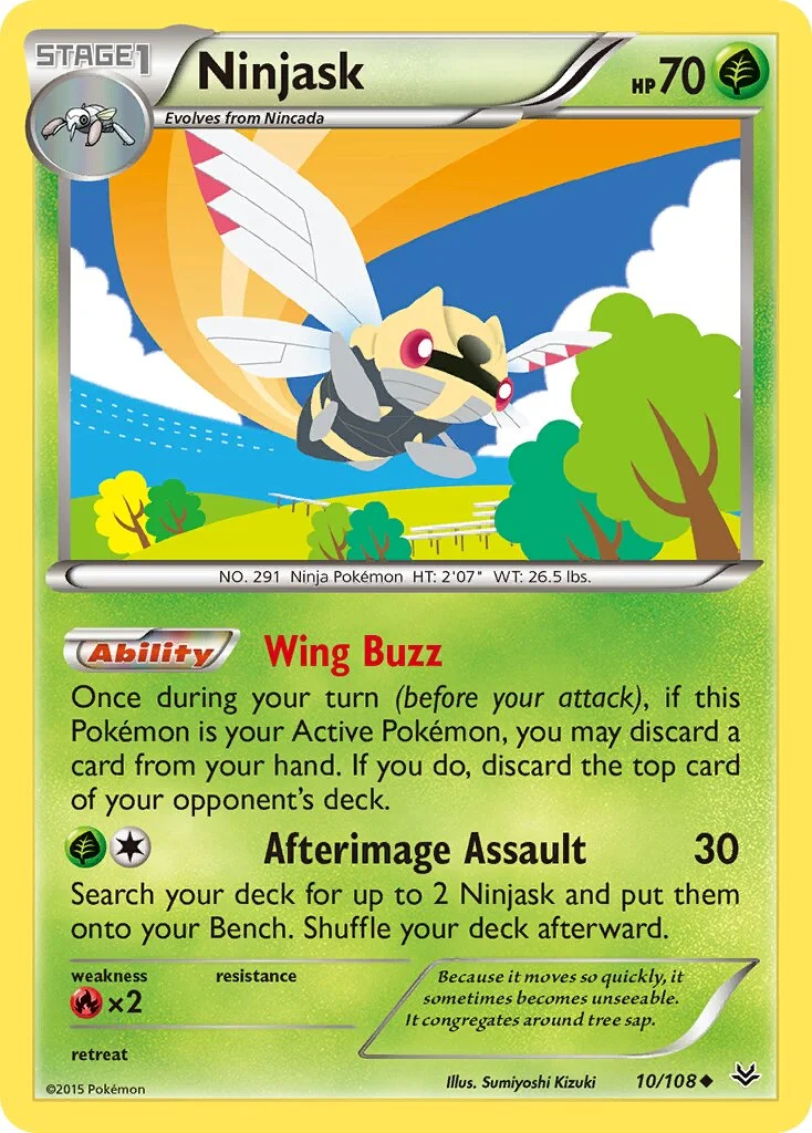 Ninjask 「ROS 10/108」「EN」