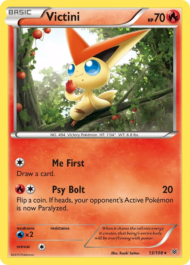 Victini 「ROS 13/108」「EN」